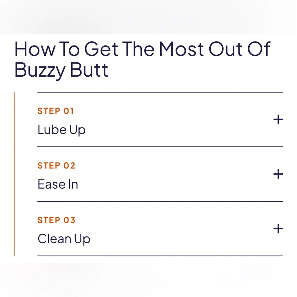Hello cake | Buzzy Plug A Vibrating Toy For Backside Play Rechargeable Pleasure